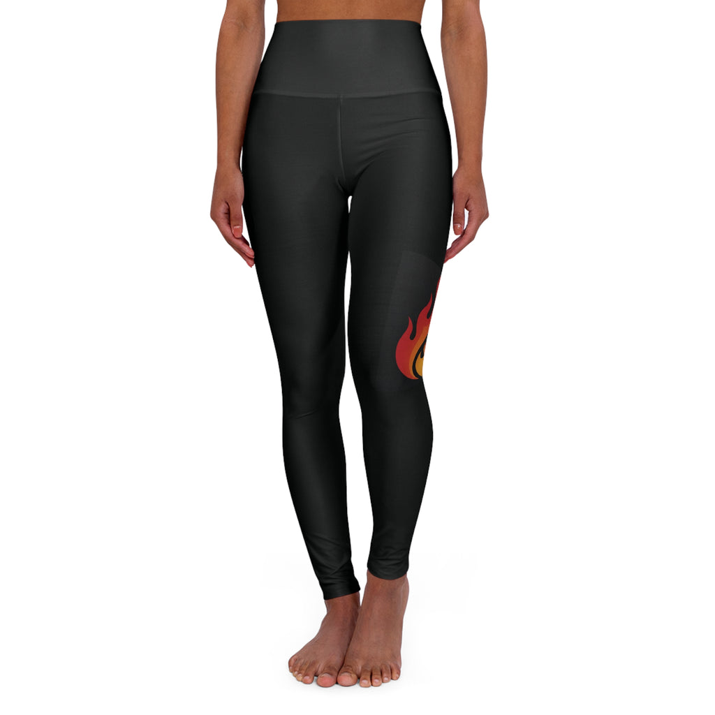 High Waisted Yoga Leggings (AOP)